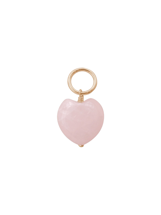 Gemstone Heart Charm