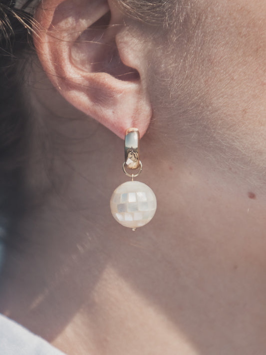 Mosaic Pearl Charm