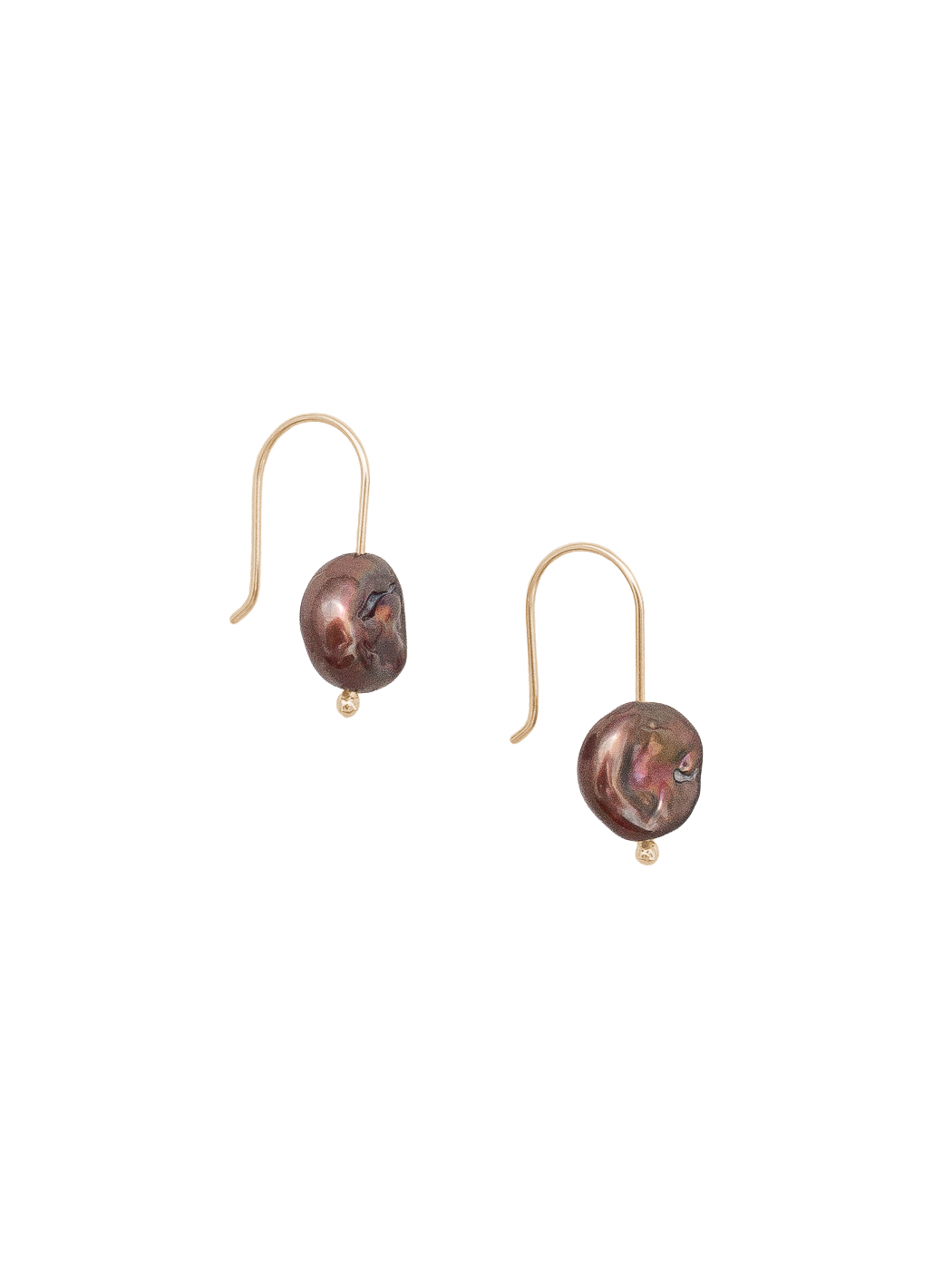 Camille Earrings in brown