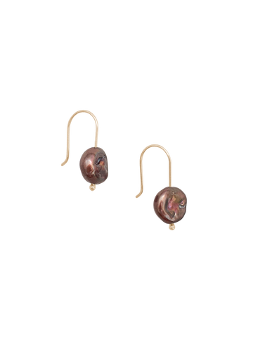 Camille Earrings in brown