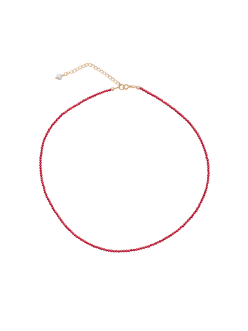 Caroline Necklace in Red
