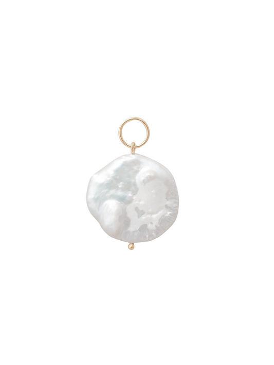 Coin Pearl Charm