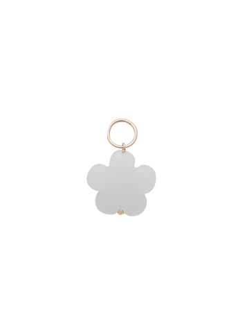 Gemstone Flower Charm