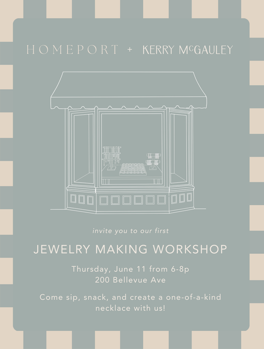 KM x Homeport Jewelry Workshop