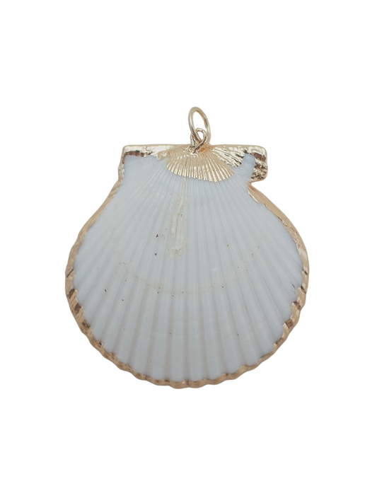 Large Scallop Shell Charm