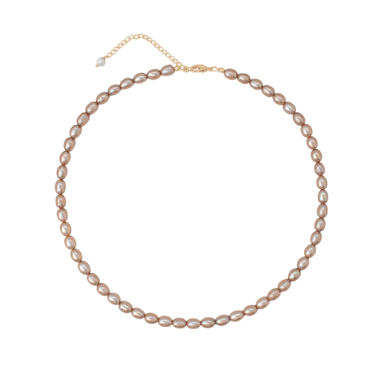 Livvy necklace in Taupe