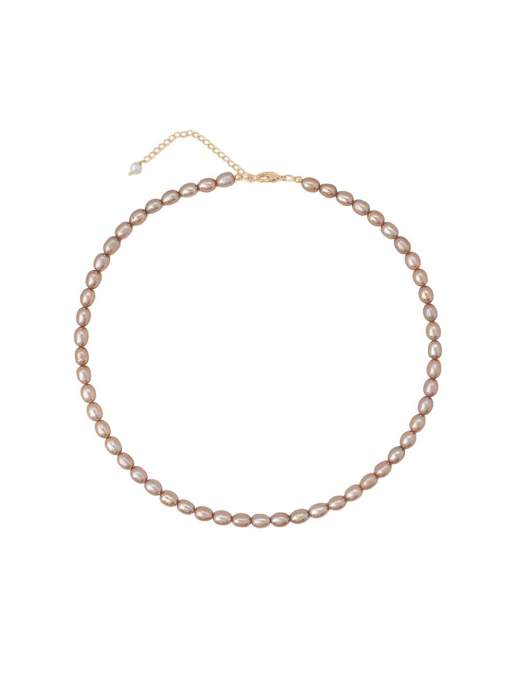 Livvy necklace in Taupe