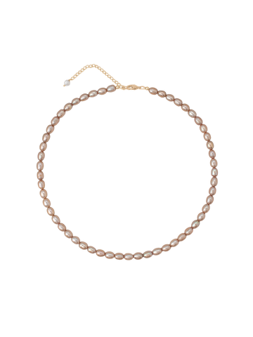 Livvy necklace in Taupe