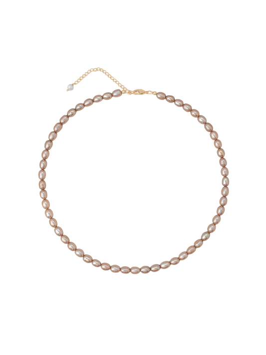 Livvy necklace in Taupe