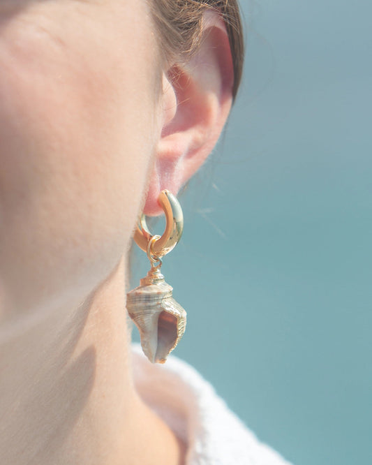 Medium Spiral Shell Charm