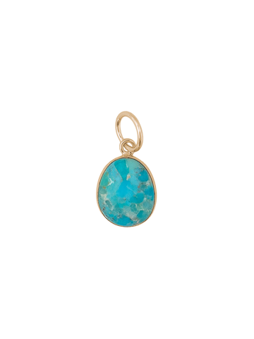 Oval Turquoise Charm
