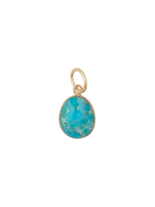 Oval Turquoise Charm
