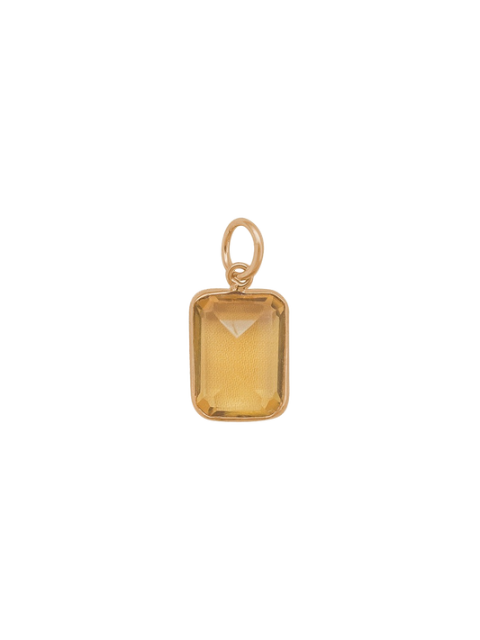 Rectangle Bezel Charm