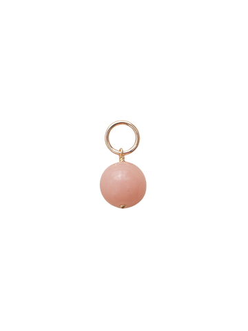 Round Gemstone Charm