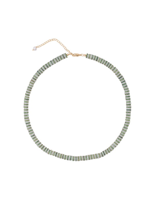 Scarlett Necklace in Green Multi
