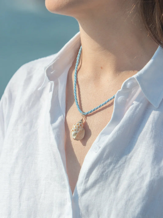 Speckle Shell Charm
