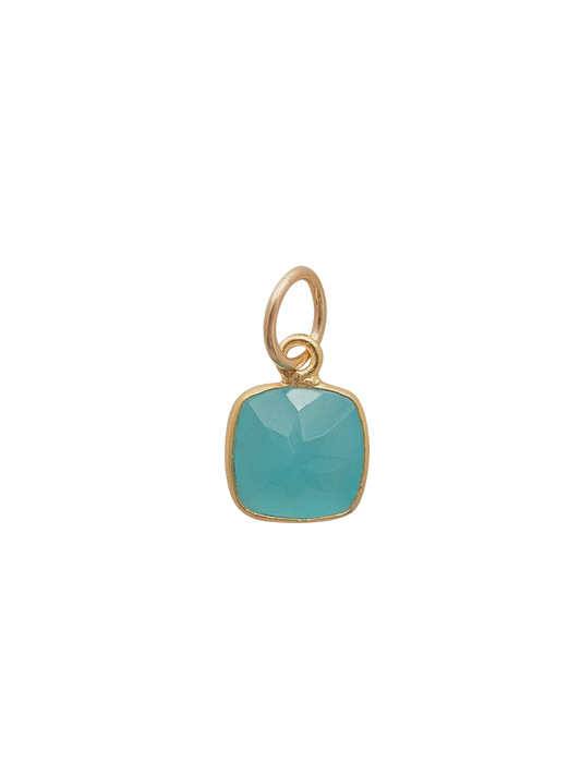 Square Bezel Charm