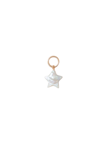Pearl Star Charm
